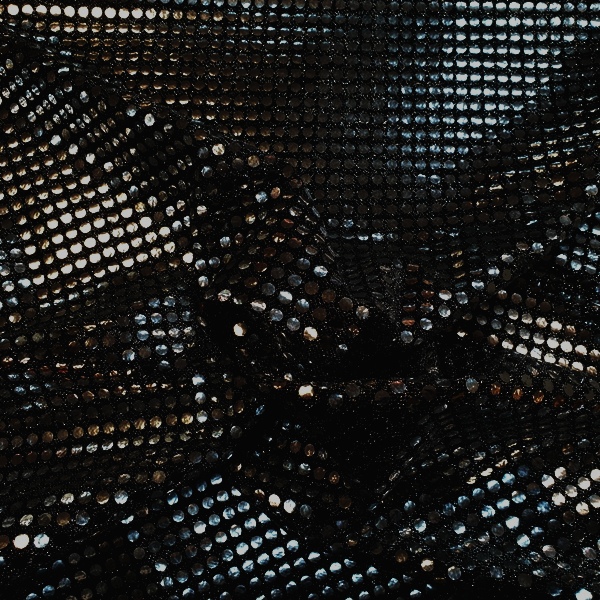 6mm Sequin Black on Black